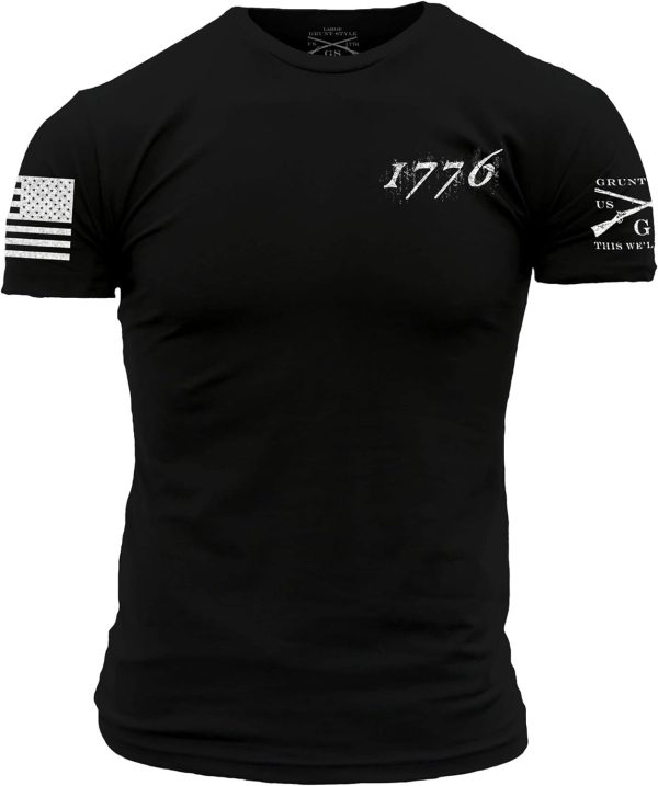 Grunt Style 1776 Flag(Black) - Grunt Style