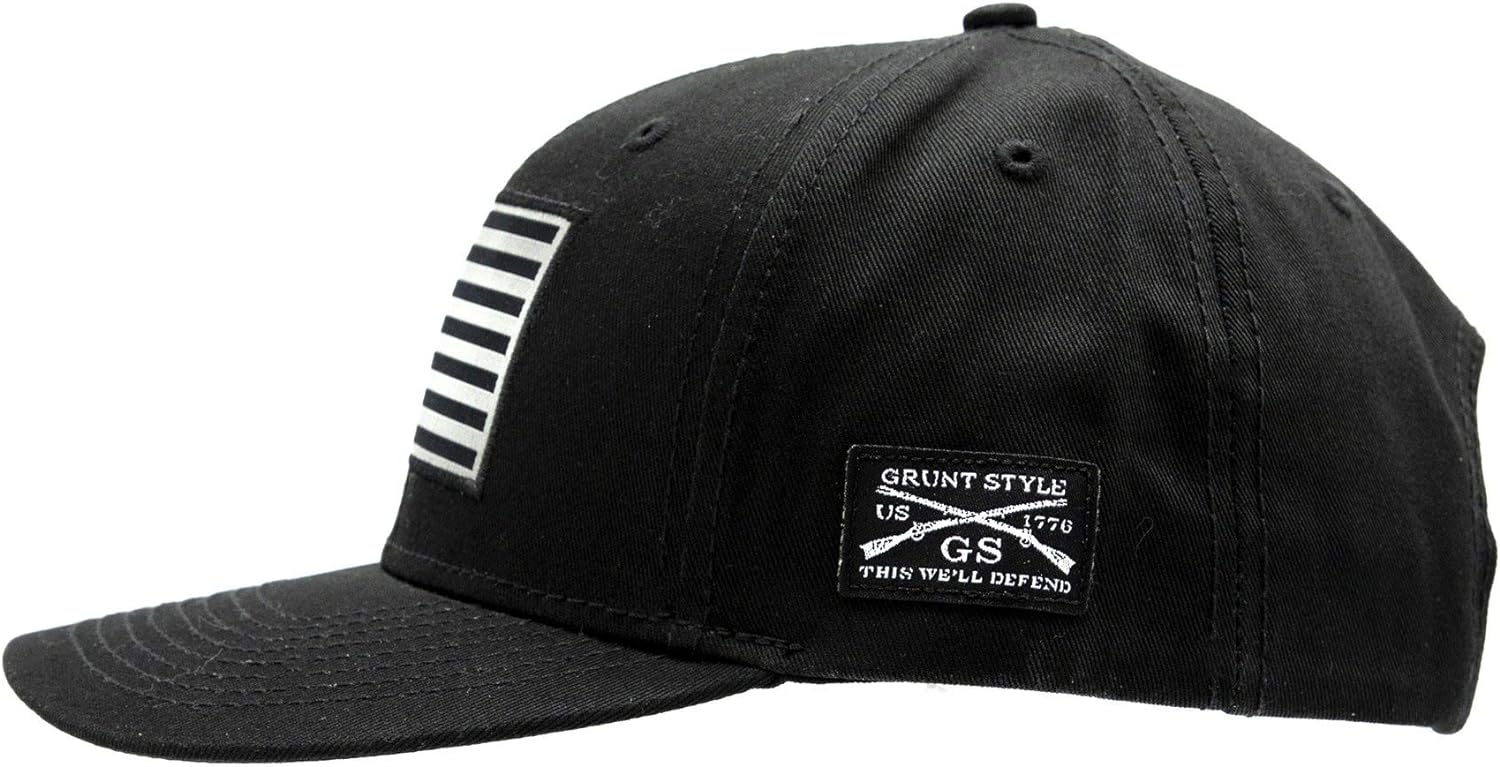 Grunt Style GS American Flag Hat(Black) - Grunt Style